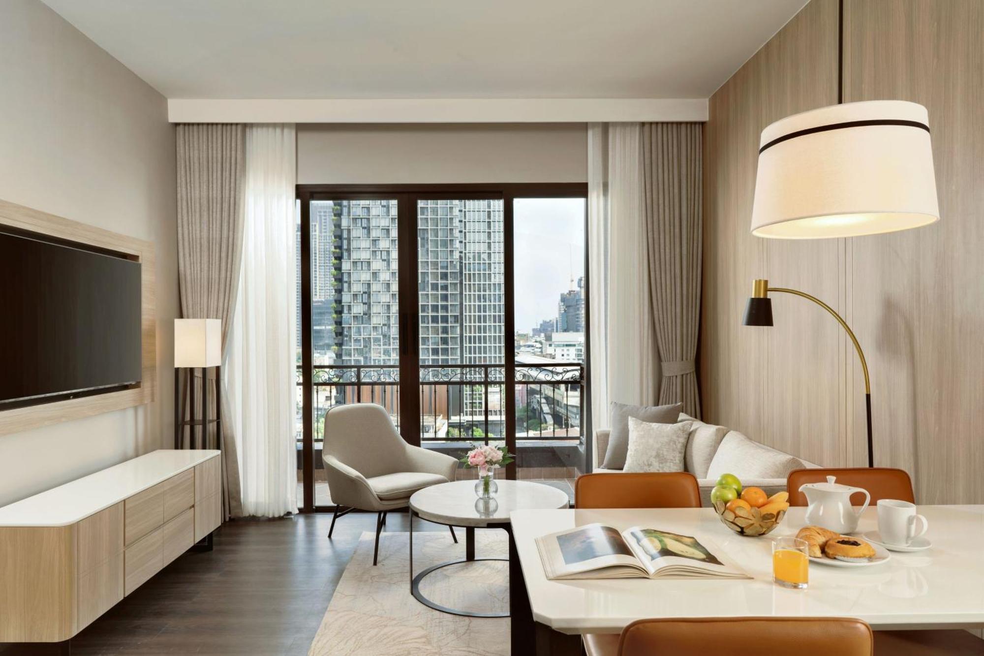Marriott Executive Apartments Bangkok, Sukhumvit 101 Exteriör bild