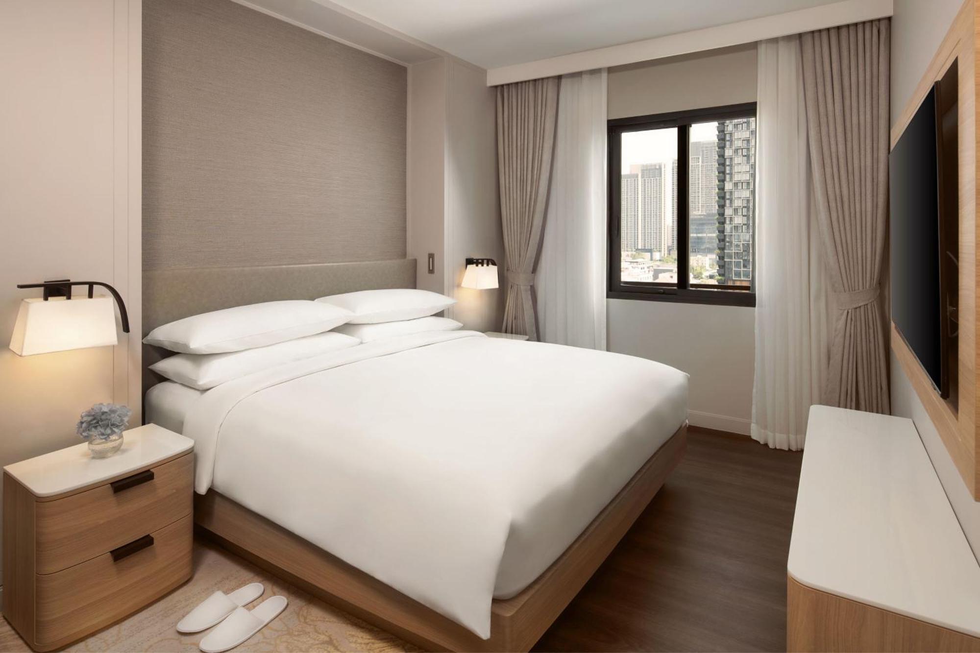 Marriott Executive Apartments Bangkok, Sukhumvit 101 Exteriör bild