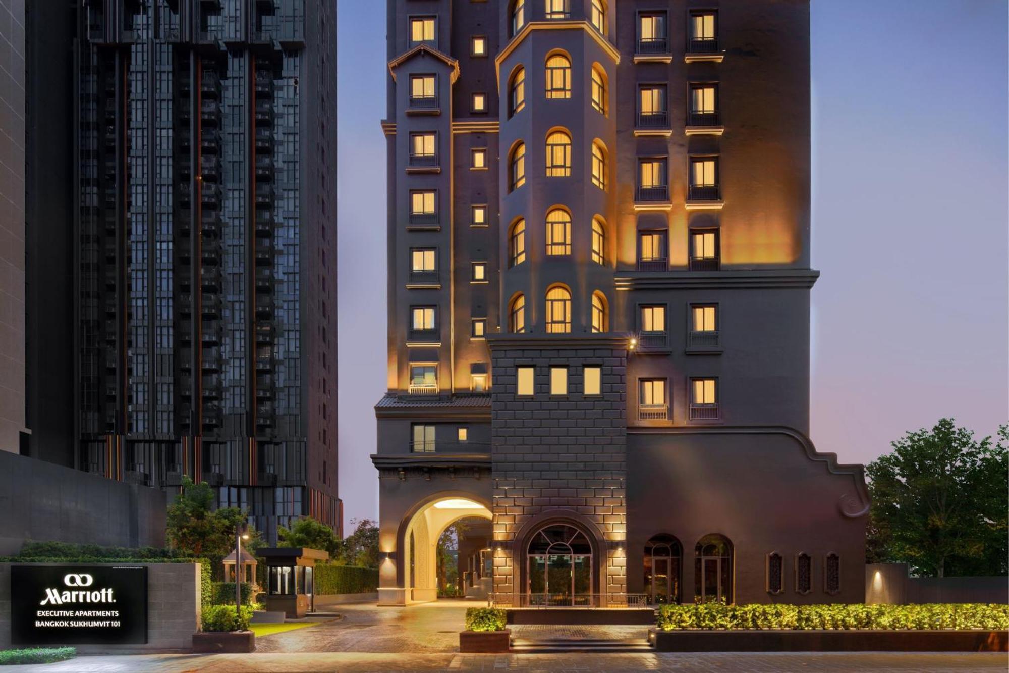 Marriott Executive Apartments Bangkok, Sukhumvit 101 Exteriör bild