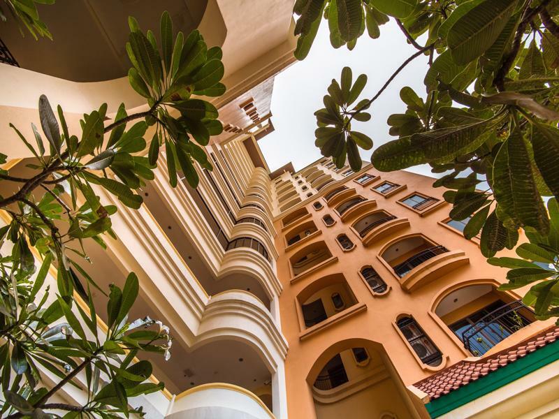 Marriott Executive Apartments Bangkok, Sukhumvit 101 Exteriör bild